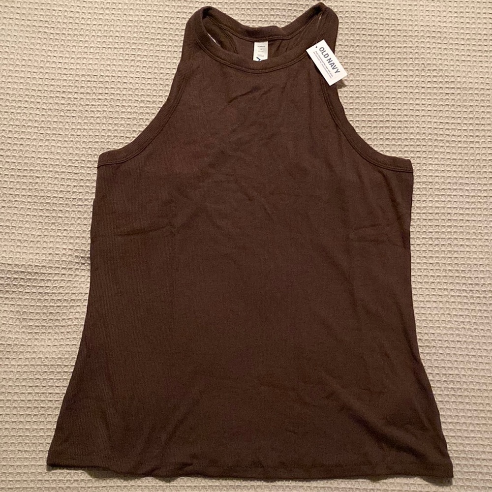 NWT Old Navy Ribbed Racerback tank sz L